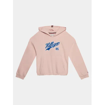 Zdjęcie Tommy Hilfiger Bluza Hilfiger Script Hoodie KG0KG07721 Różowy Regular Fit