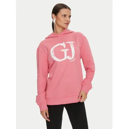 Zdjęcie Guess Bluza Sara V4YQ00 K68I4 Różowy Relaxed Fit