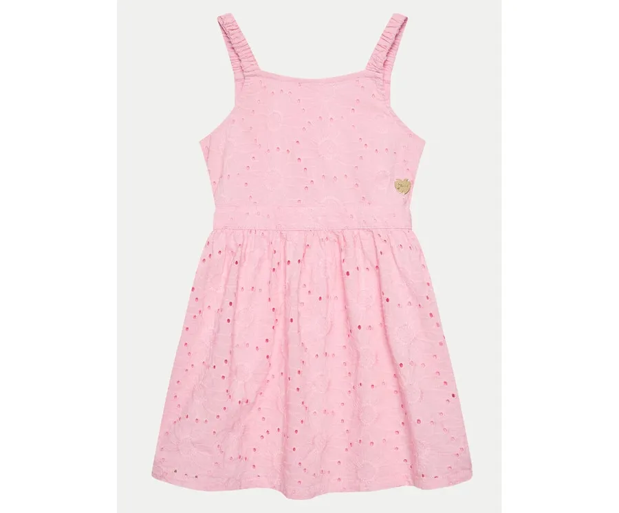 obrazek 1 Guess Sukienka elegancka J4GK22 WG5N0 Różowy Regular Fit