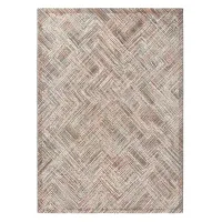 Picture Precious beige geometry carpet - PRADO CRAYON 22602