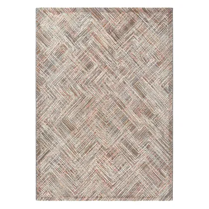 Picture Precious beige geometry carpet - PRADO CRAYON 22602