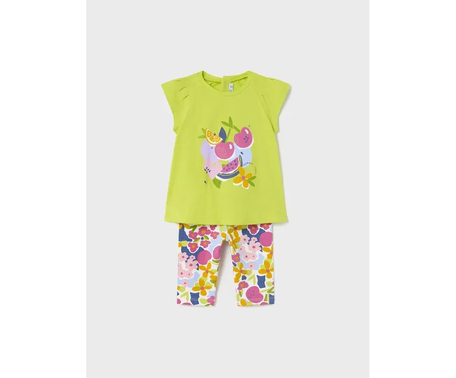 obrazek 1 Mayoral Komplet t-shirt i legginsy 1782 Kolorowy