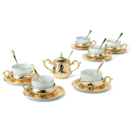 Picture A fantastic set, tea service for 6 people from an Italian manufacturer
