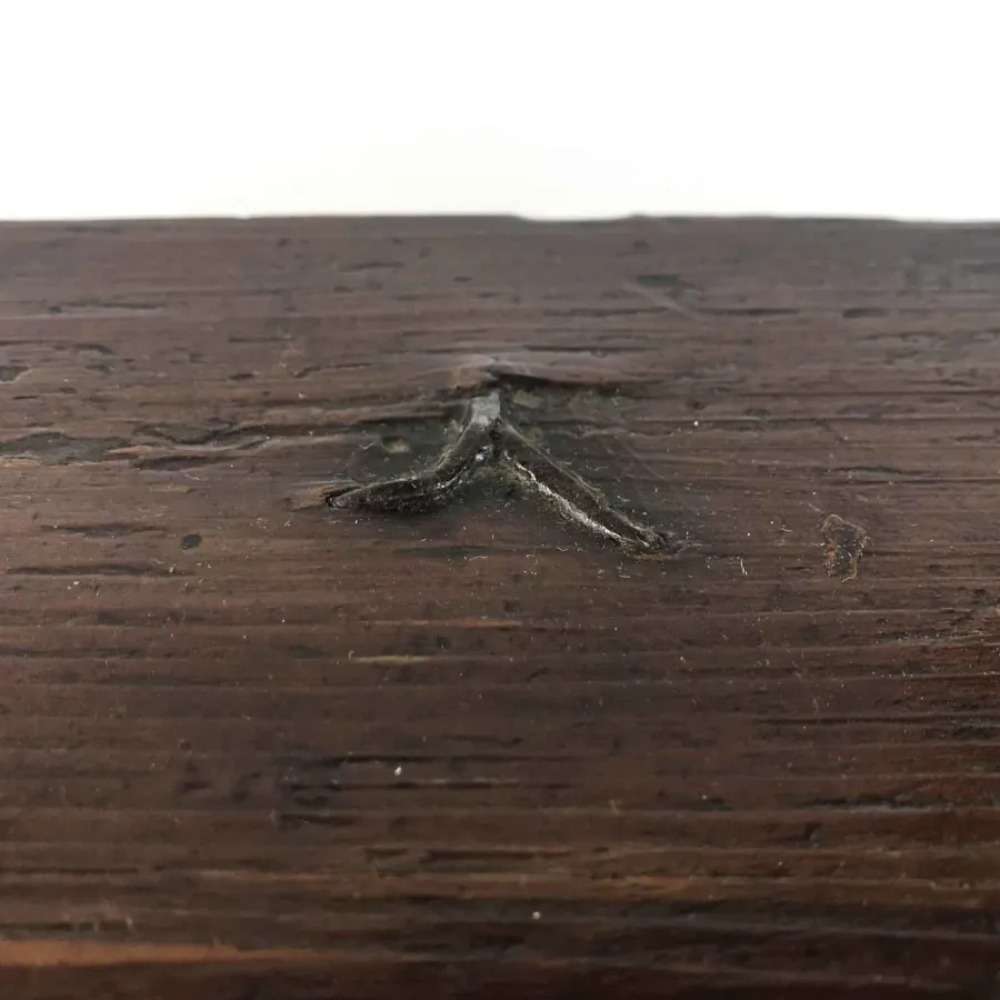 obrazek 5 Pudełko jodłowe z wieczkiem bez ramek z zabytkowym zamkiem