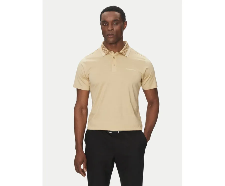 obrazek 1 KARL LAGERFELD Polo 745001 552200 Beżowy Slim Fit