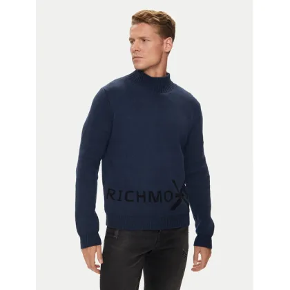 Zdjęcie Richmond X Golf Bodo UMA24107LU Granatowy Regular Fit