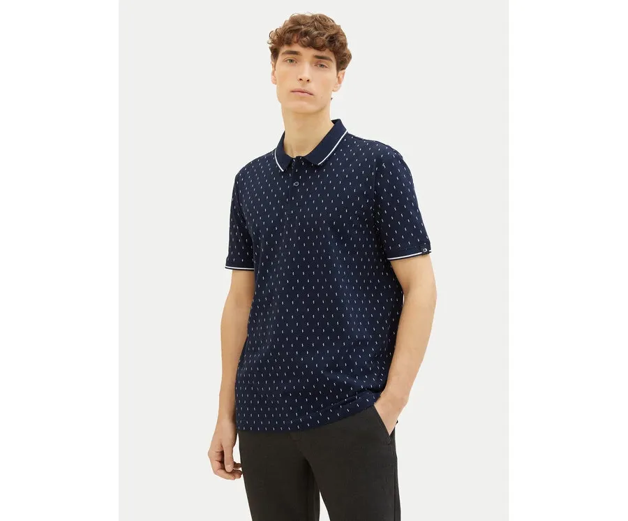 obrazek 1 Tom Tailor Denim Polo 1040465 Granatowy Regular Fit