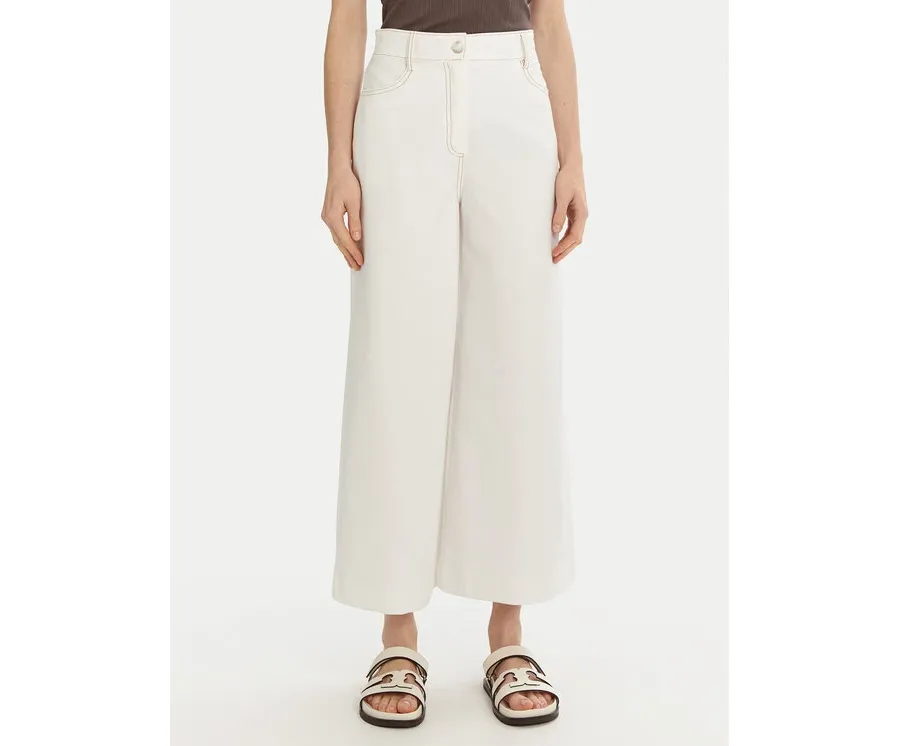 obrazek 1 Max Mara Leisure Kuloty Fausto 2516781037 Biały Regular Fit