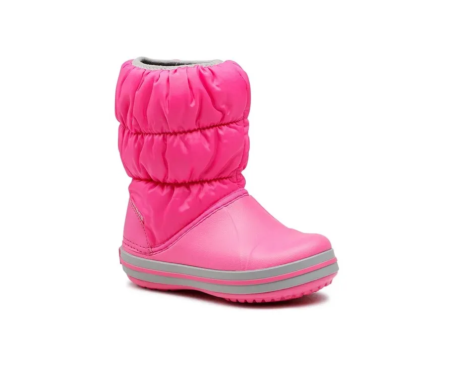 obrazek 1 Crocs Śniegowce Winter Puff 14613-6TR Różowy