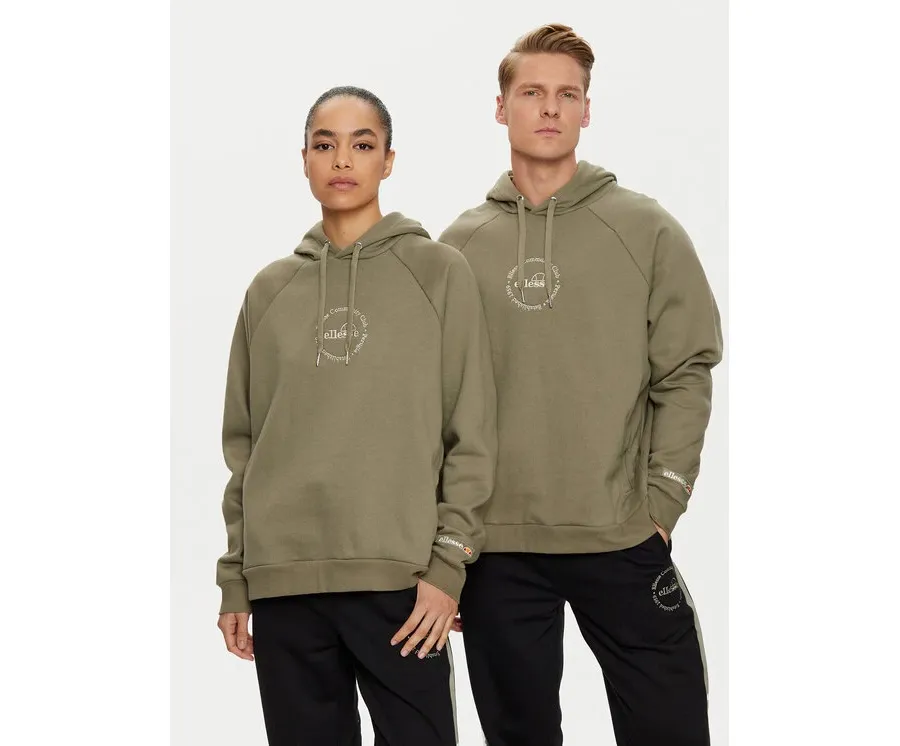 obrazek 1 Ellesse Bluza Unisex Barcelona SHX21062 Zielony Regular Fit