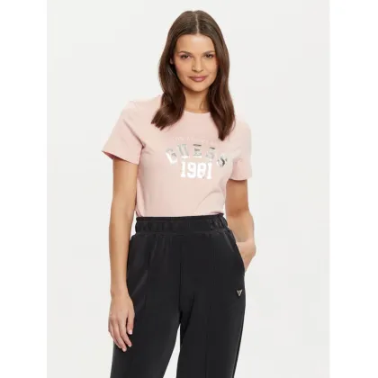 Zdjęcie Guess T-Shirt V5RI06 I3Z14 Różowy Regular Fit