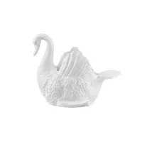 Zdjęcie Piękna porcelanowa figurka łabędzia od portugalskiego producenta