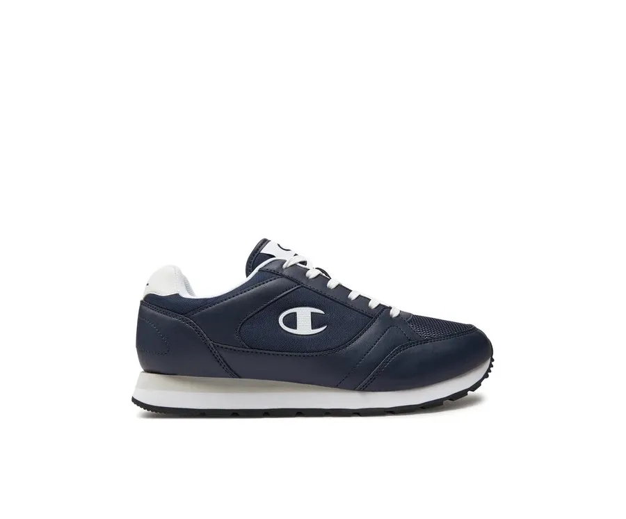 obrazek 1 Champion Sneakersy Rr Champ Ii Mix Material Low Cut Shoe S22168-CHA-BS510 Granatowy