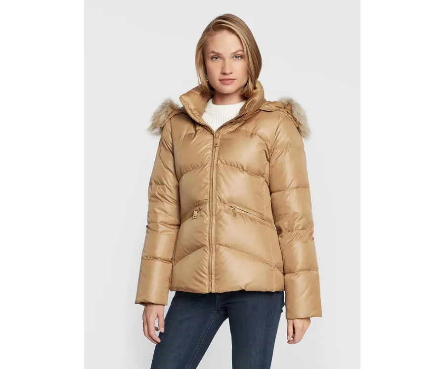 obrazek 1 Calvin Klein Kurtka puchowa Essentail K20K204952 Beżowy Regular Fit