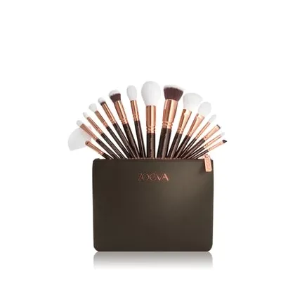 Zdjęcie ZOEVA The Artists Brush Set Rosè Golden Edition Zestaw pędzli 1 szt.