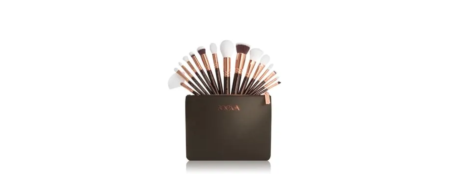 obrazek 1 ZOEVA The Artists Brush Set Rosè Golden Edition Zestaw pędzli 1 szt.