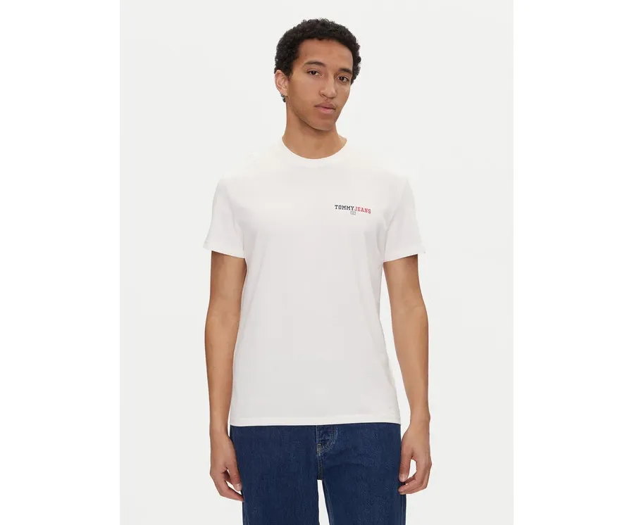 obrazek 1 Tommy Jeans T-Shirt Dna Graphic DM0DM20815 Biały Regular Fit
