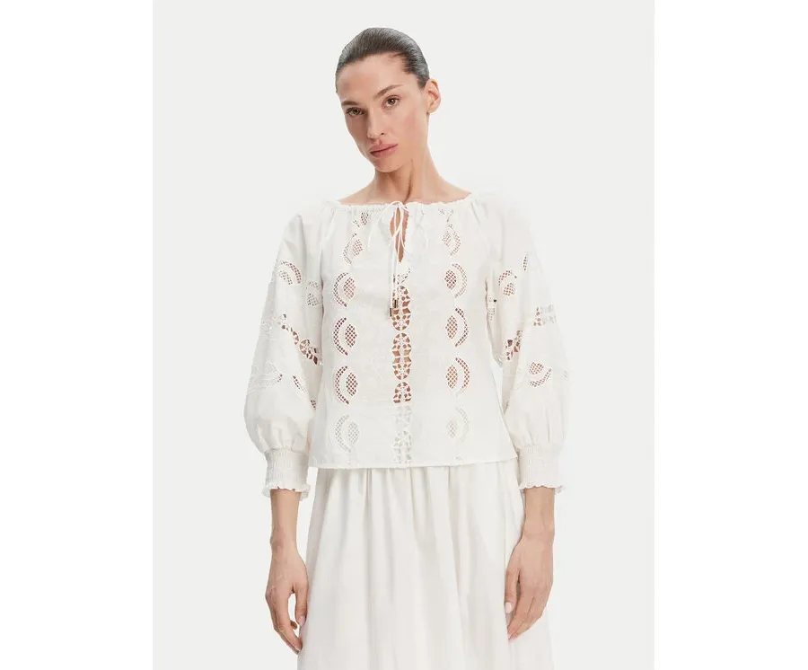 obrazek 1 Liu Jo Bluzka WA5257 T4853 Biały Relaxed Fit