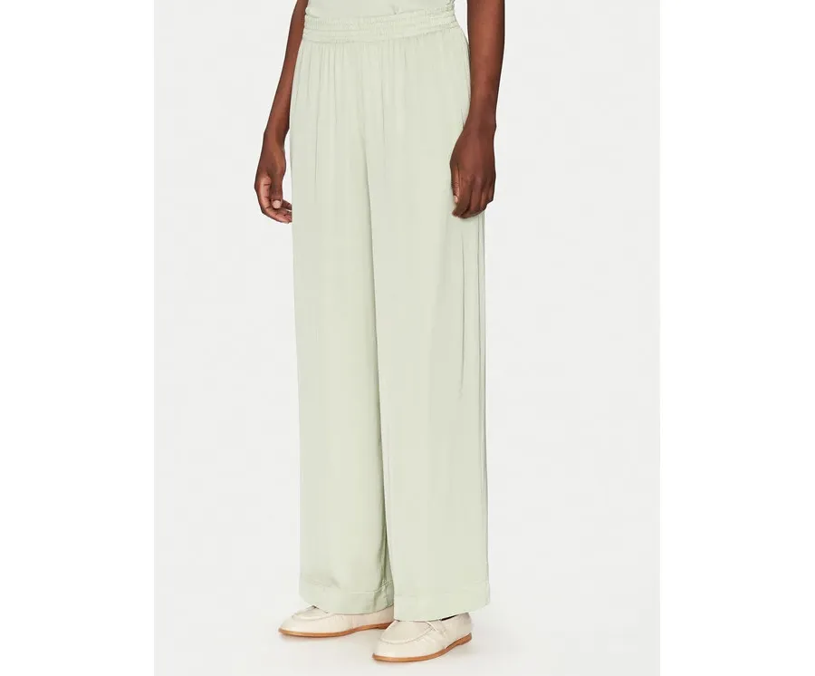 obrazek 1 ViCOLO Spodnie materiałowe TD0008 Zielony Relaxed Fit