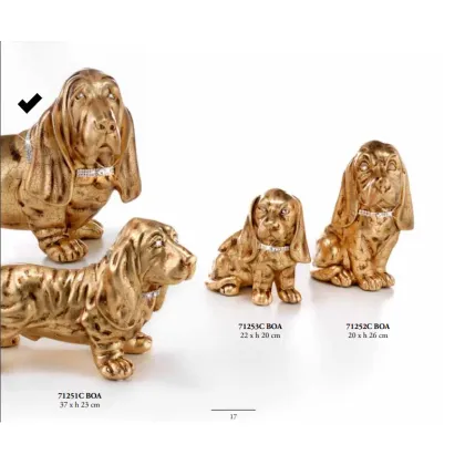 Picture Large golden dachshund in a collar - Valle d'oro Patchi