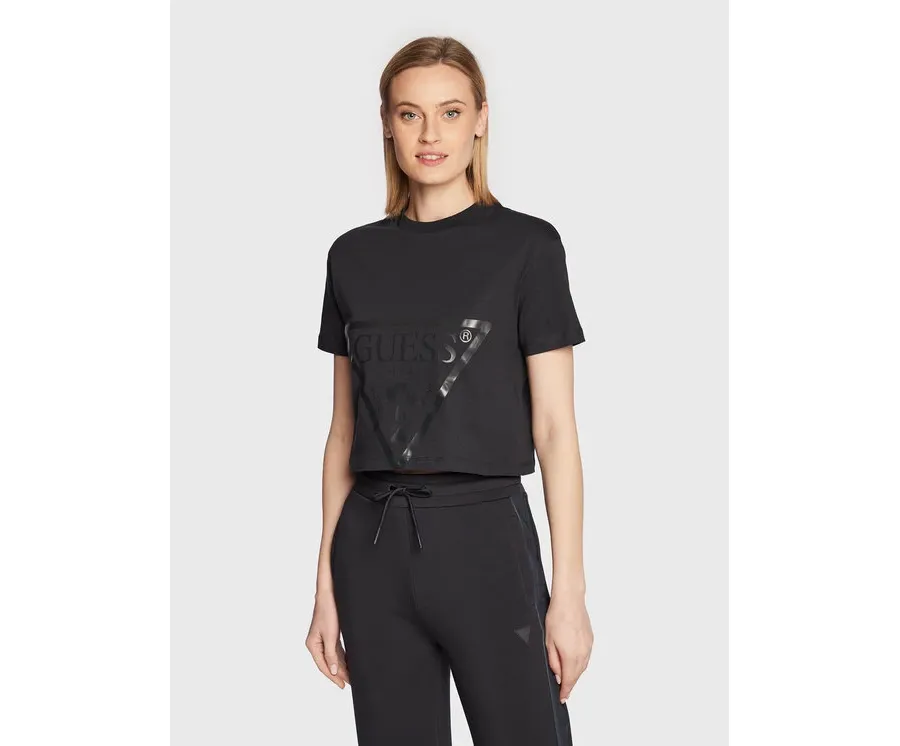 obrazek 1 Guess T-Shirt Adele V2YI06 K8HM0 Czarny Regular Fit