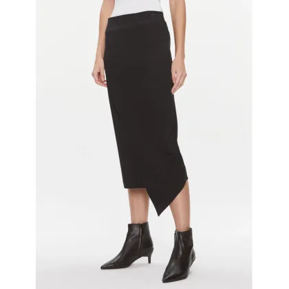 Zdjęcie Calvin Klein Spódnica ołówkowa Stretch Jersey Midi Skirt K20K206808 Czarny Slim Fit
