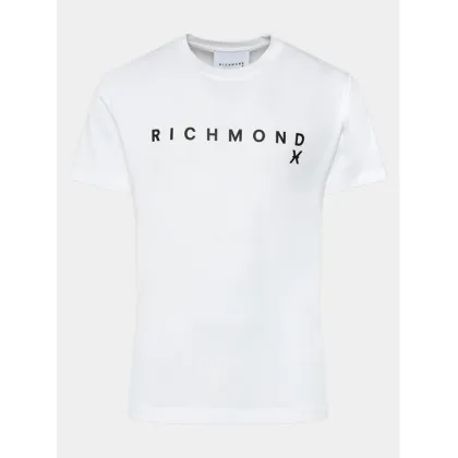 Zdjęcie Richmond X T-Shirt Aaron UMP24004TS Biały Regular Fit