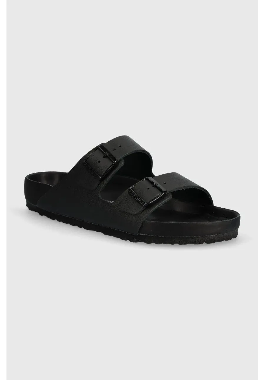 obrazek 1 Birkenstock skórzane Arizona klapki kolor czarny 1026824