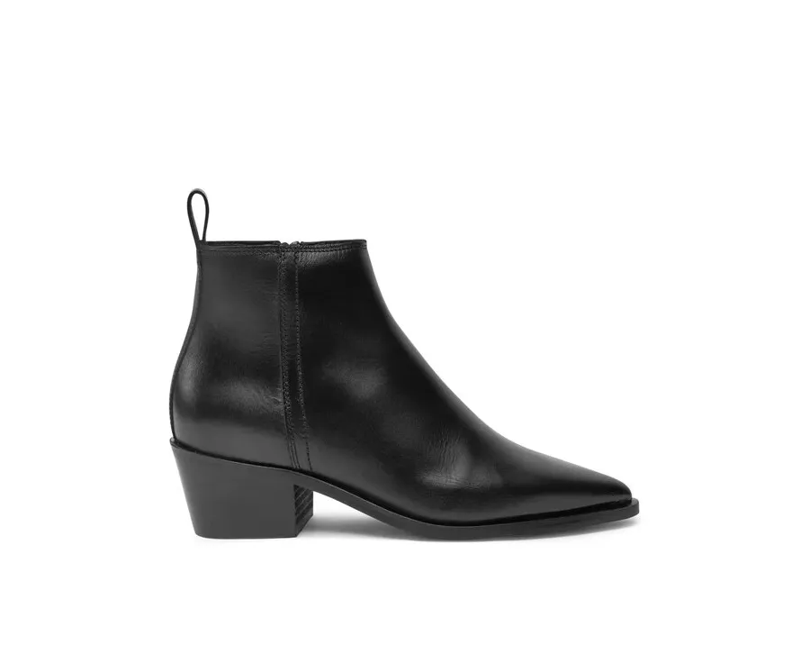 obrazek 1 Calvin Klein Jeans Botki Cowboy YW0YW01678 Czarny