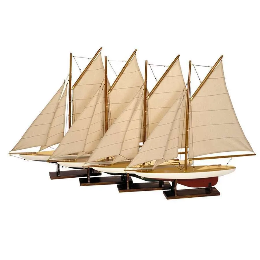 obrazek 1 Zestaw 4 modeli statkow 