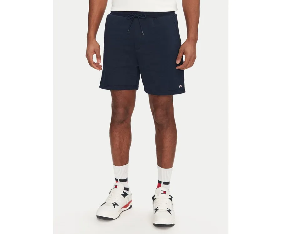 obrazek 1 Tommy Jeans Szorty sportowe Flag Beach DM0DM21931 Granatowy Regular Fit