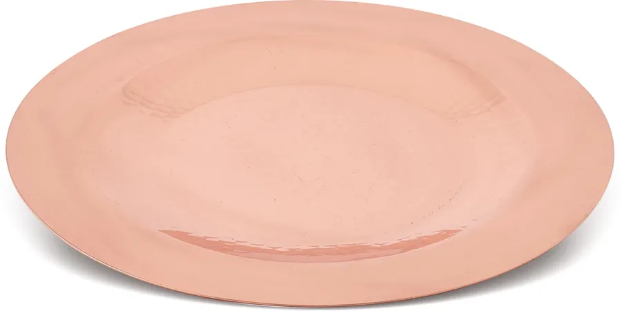 obrazek 1 Miedziany talerz błyszczący Ø34cm - Tavola - Cu Artigiana