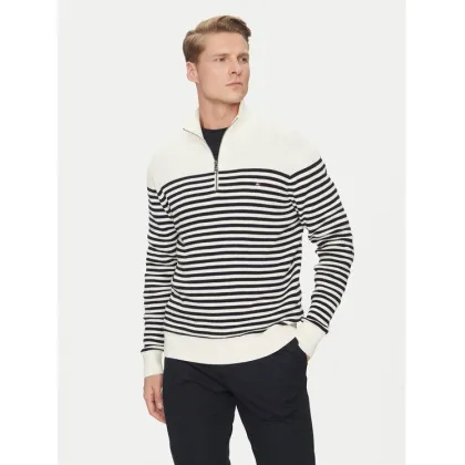 Zdjęcie Tommy Hilfiger Sweter MW0MW38601 Écru Regular Fit