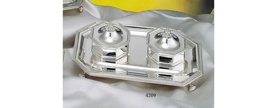 picture 1 Silver Inkwell Bicama 4209