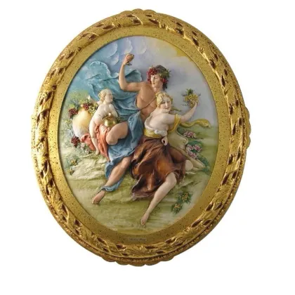 Zdjęcie Stylowy obraz wykonany z porcelany