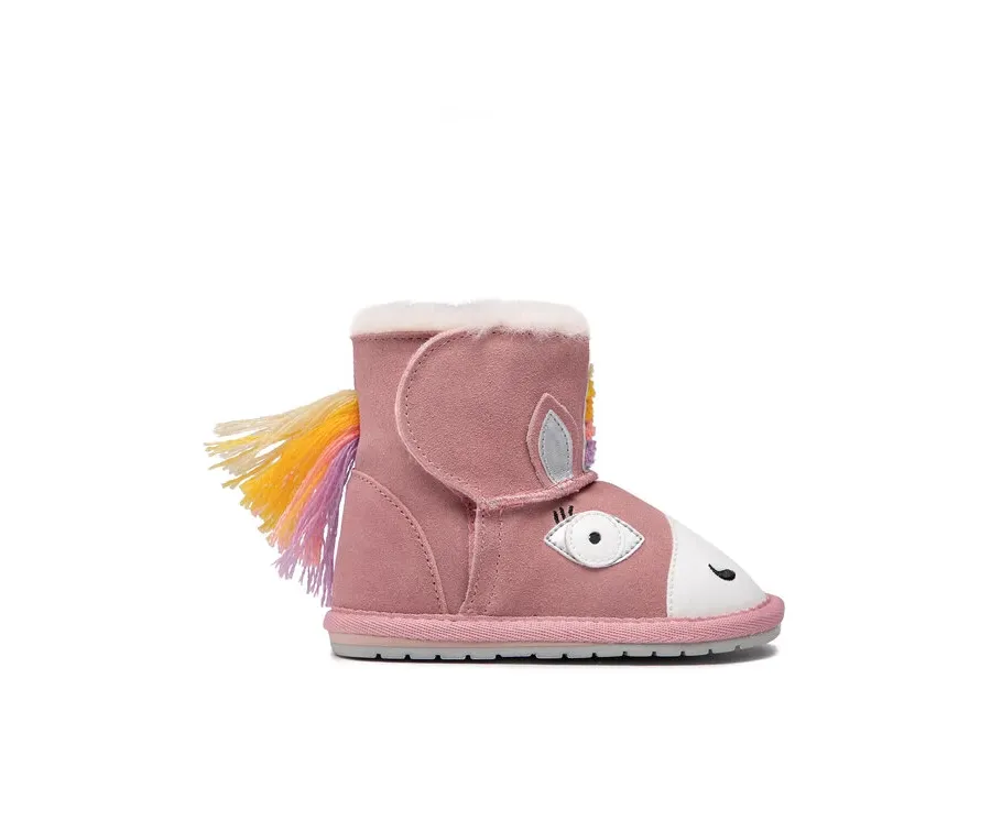 obrazek 1 EMU Australia Śniegowce Magical Unicorn Walker B12409 Różowy