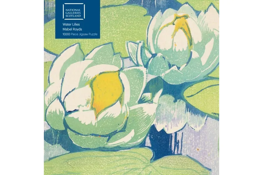 obrazek 1 Puzzle dla dorosłych NGS: Mabel Royds - Lilie wodne - Flame Tree Publishing