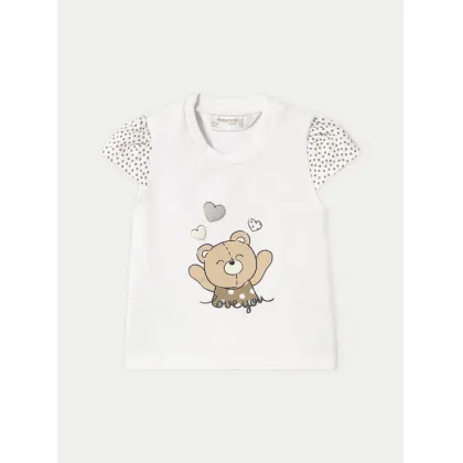 Zdjęcie Mayoral T-Shirt 1070 Biały Regular Fit