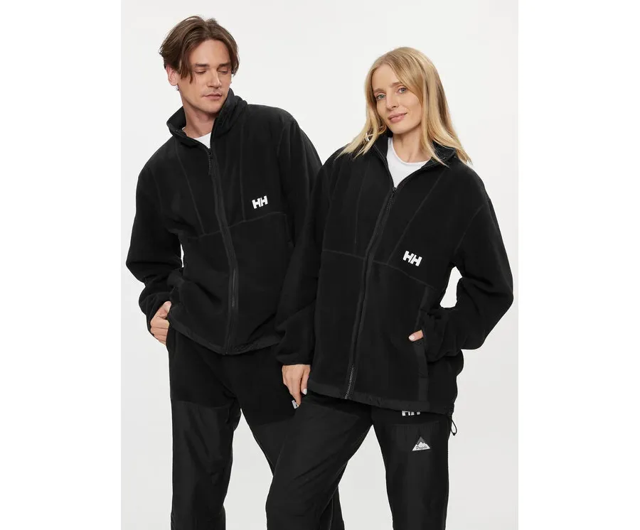 obrazek 1 Helly Hansen Polar Unisex Yu Fleece 54018 Czarny Relaxed Fit