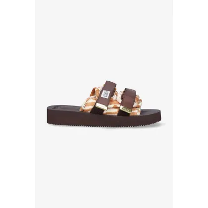Zdjęcie Suicoke klapki Sandały Suicoke Rubber Sole MOTO-VHL kolor brązowy MOTO.VHL-WHITE