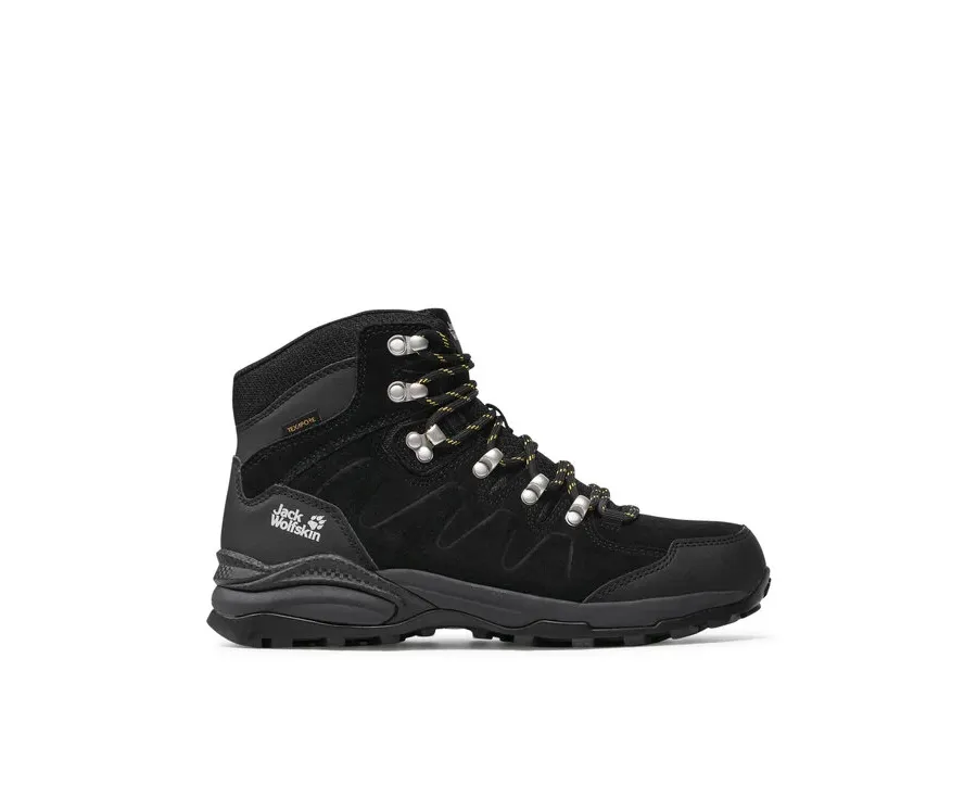 obrazek 1 Jack Wolfskin Trekkingi Refugio Texapore Mid M 4049841 Czarny