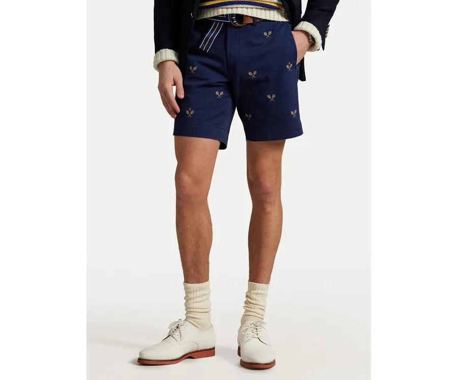 obrazek 1 Polo Ralph Lauren Szorty materiałowe 710963496001 Granatowy Straight Fit