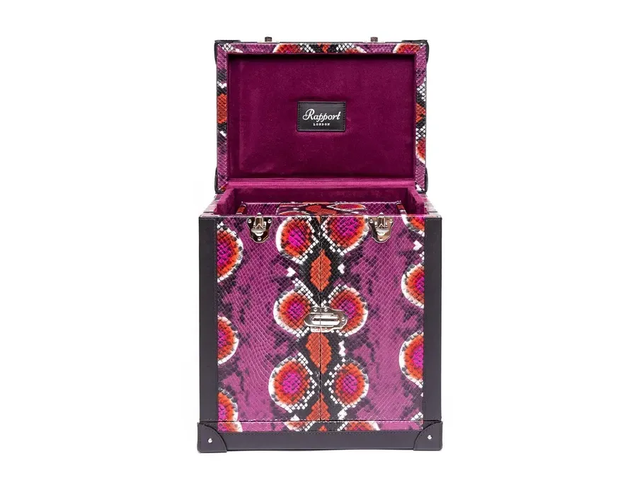 obrazek 10 Stylowy kuferek Amour Deluxe na biżuterię w kolorze różowym