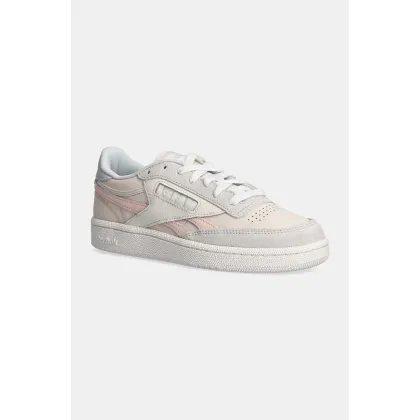 Zdjęcie Reebok Classic sneakersy skórzane Club C Revenge kolor beżowy 100201407