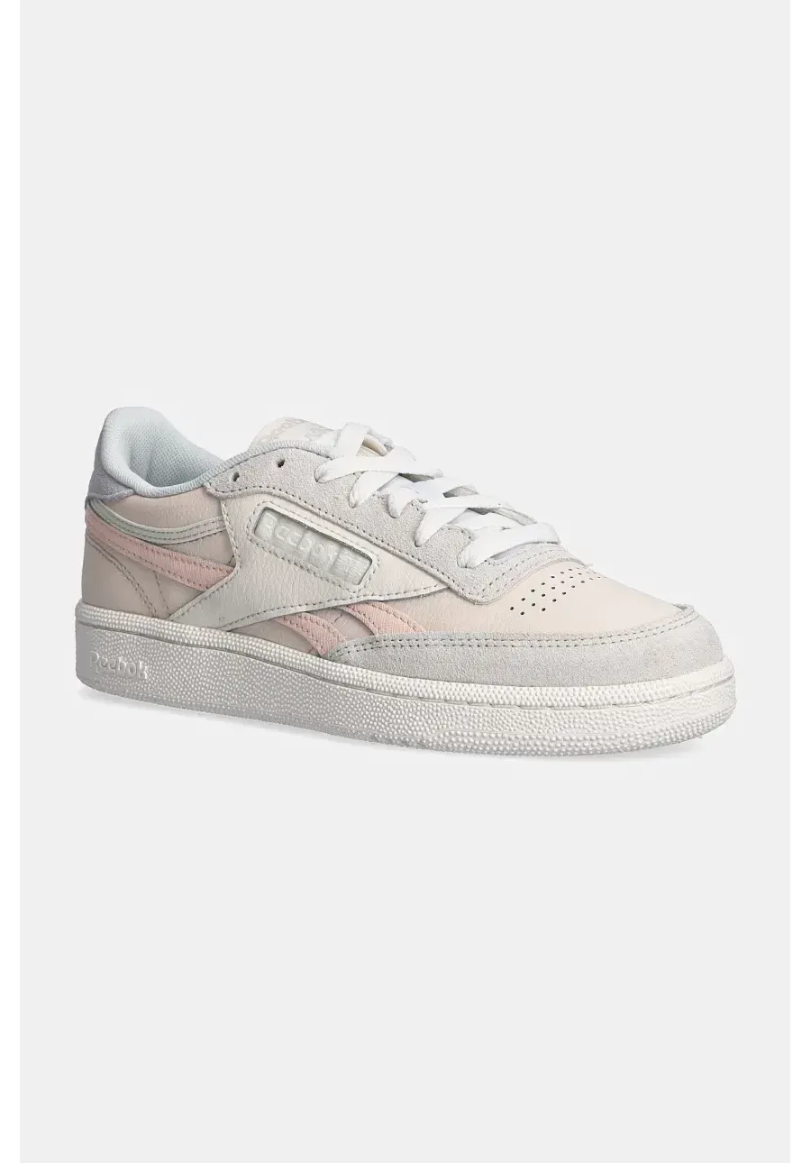 obrazek 1 Reebok Classic sneakersy skórzane Club C Revenge kolor beżowy 100201407