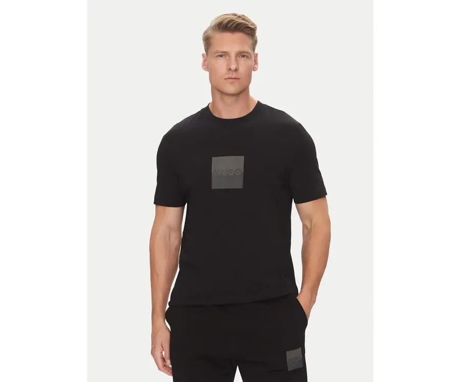 obrazek 1 HUGO T-Shirt Dusplit 50542784 Czarny Regular Fit