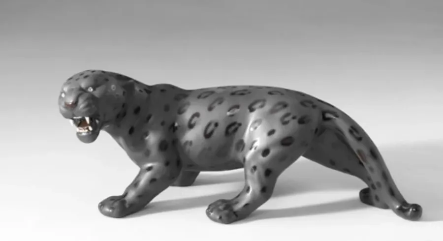 obrazek 1 Elegancka figura pantery z kryształami Swarovskiego - Il Gattopardo