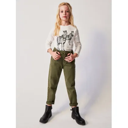 Zdjęcie Mayoral Bluzka 7.058 Écru Regular Fit