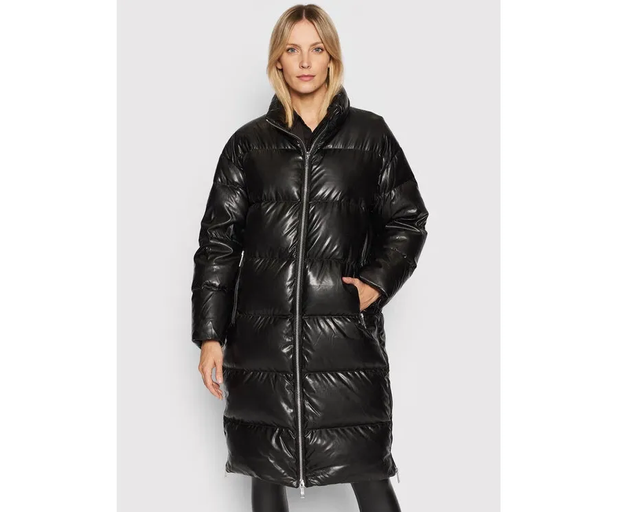 obrazek 1 MICHAEL Michael Kors Kurtka z imitacji skóry Lucas MF1203V3ZB Czarny Regular Fit