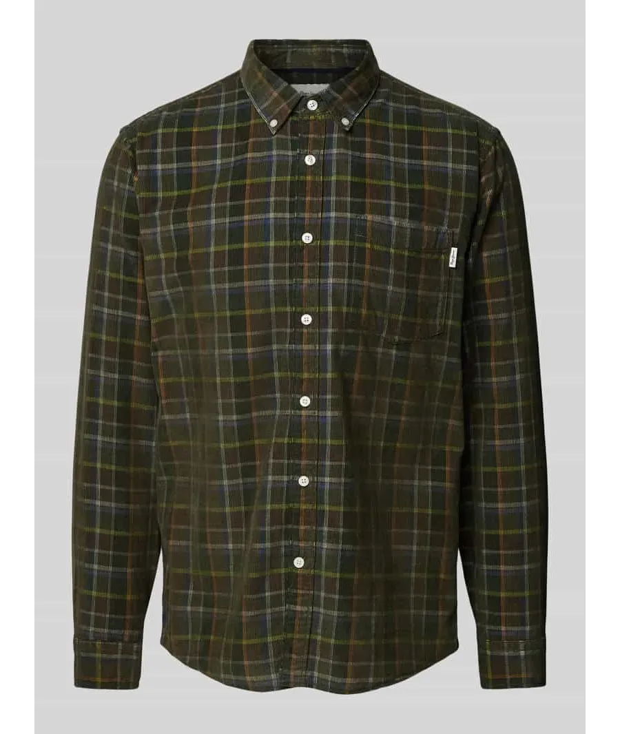 obrazek 1 Koszula casualowa o kroju regular fit z kołnierzykiem typu button down model ‘MAX’